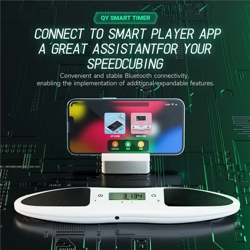A7THK-Smart For 3X3 Speedcubing Timer Intelligent Timing Function, Ideal For Fast And Precise Solving In Speedcube Competitions