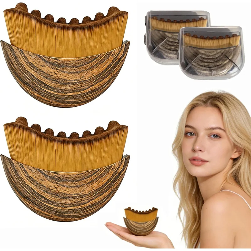 Lymphatische Trockenbürste für Gesicht, Kinn und Kieferlinie zur Formung. Ergonomisches Design für Hautkomfort und Ermüdungserleichterung.