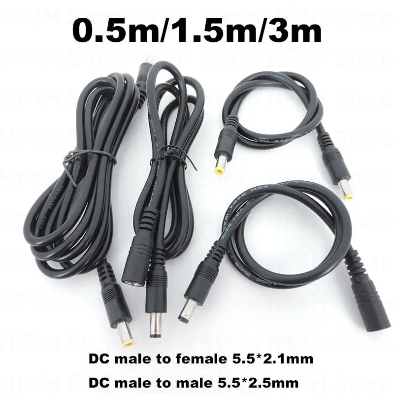 12V 18Awg Dc Male T… - image