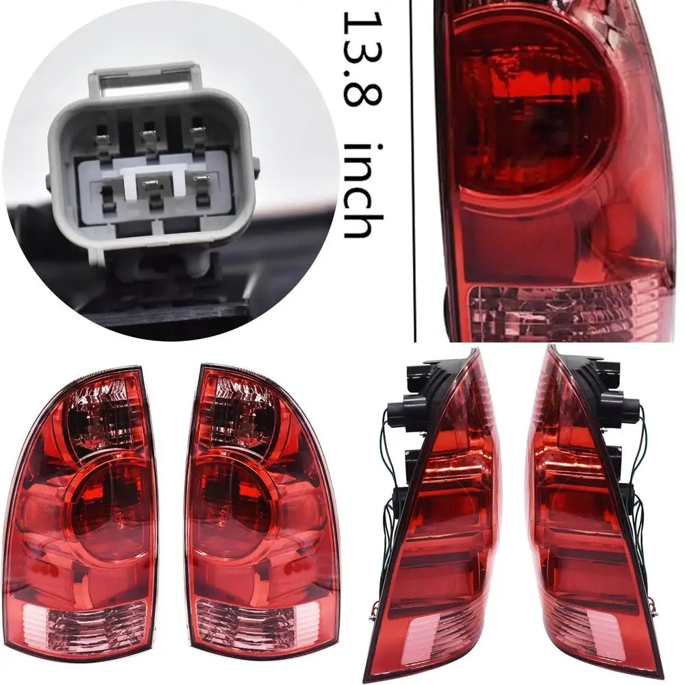 

2005-2015 Toyota Tacoma Rear Tail Light Brake Lamp Set, Left & Right Side, 81550-04150