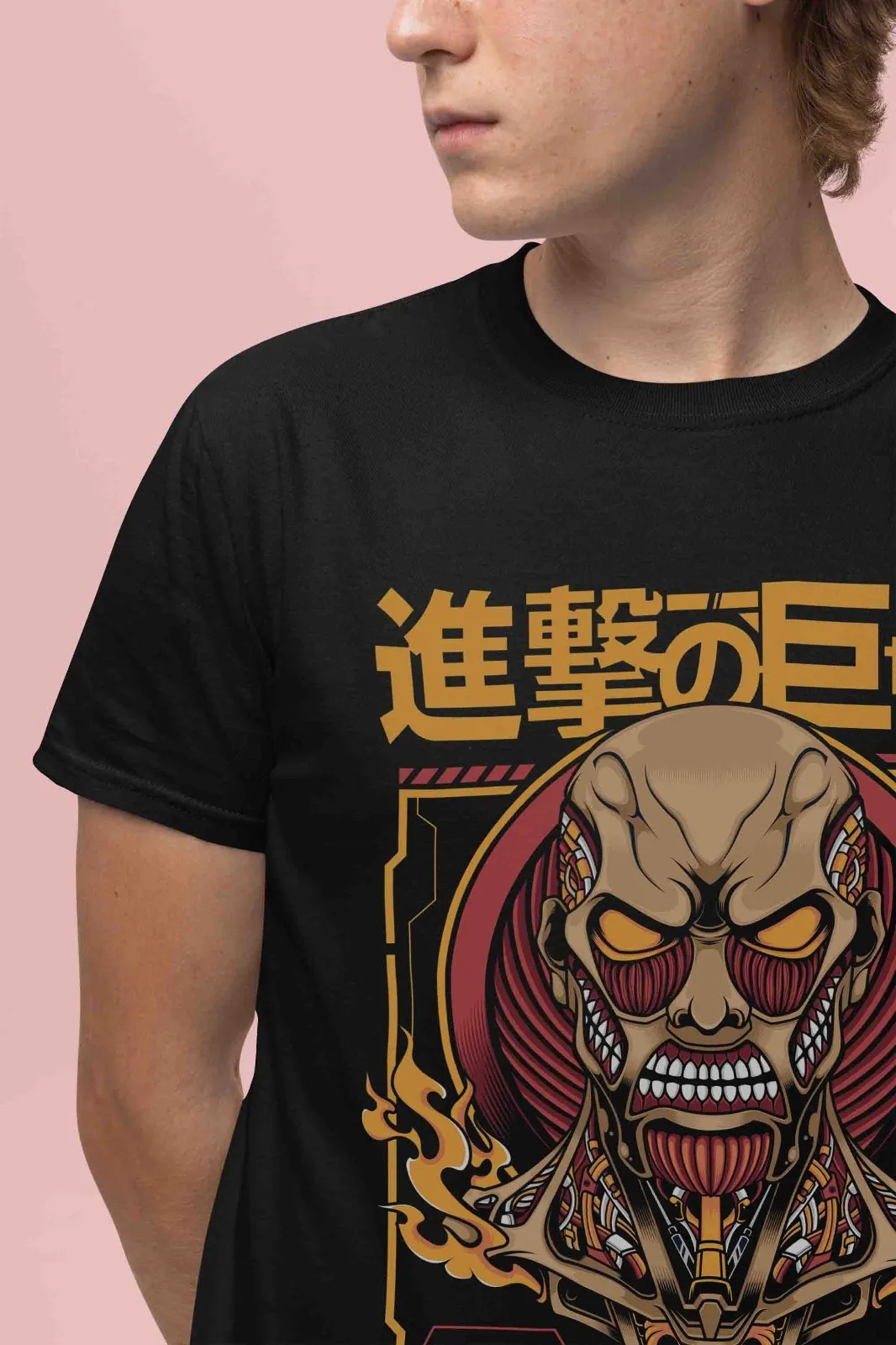 Attack On Titan Shirt Armin Colossal Tshirt AOT T-Shirt Anime Unisex Graphic Tee