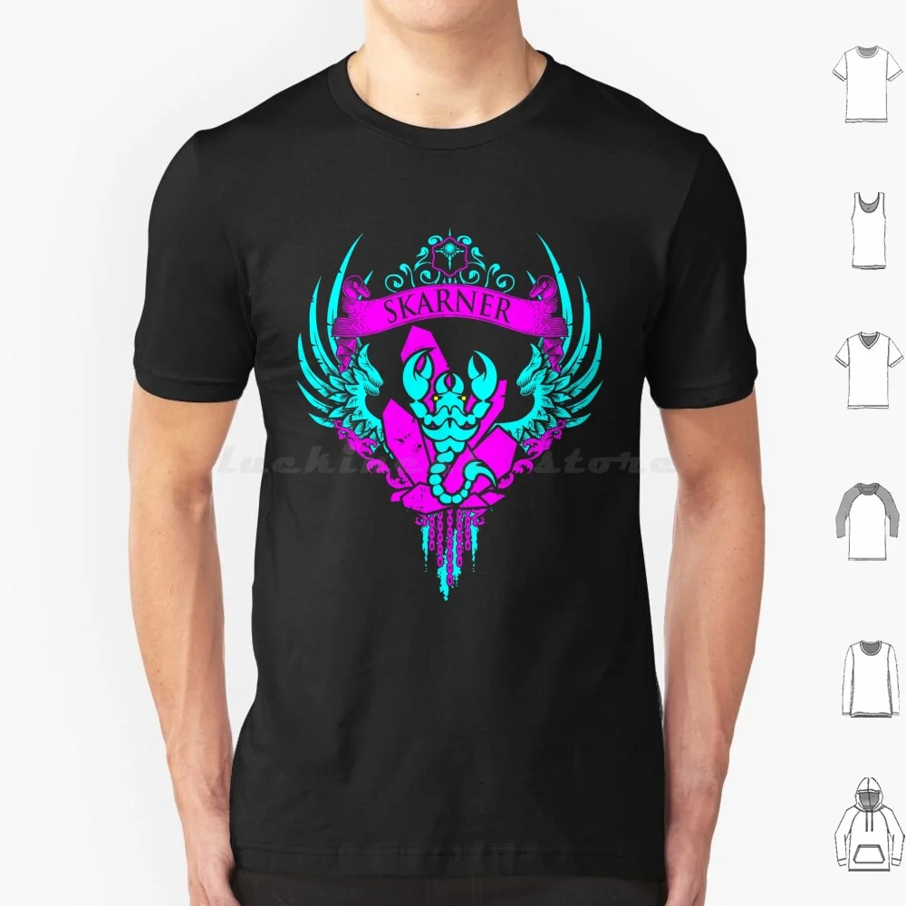 

Skarner-Limited Edition T Shirt Cotton Men Women DIY Print League Esports E Sports Esports Ad Carry Middle Lane Support Jungler