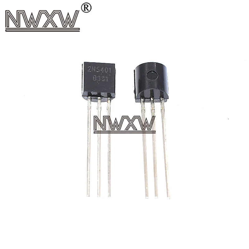 50 Stks/partij 2N5401 Om-92 0.3A/150V Pnp Power Transistor 5401 In-Line Transistor
