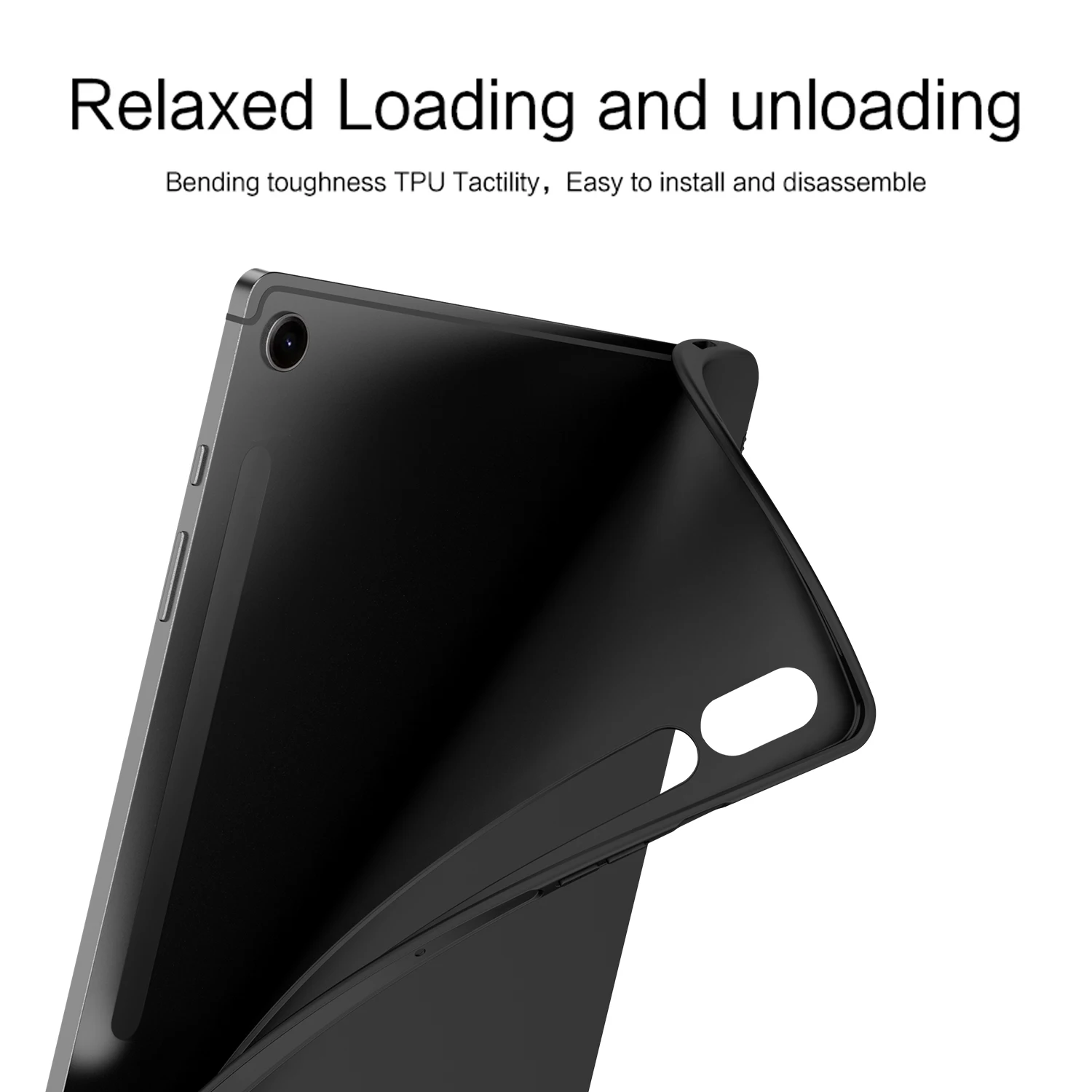 Soft Case For Samsung Galaxy Tab S10 Lite 10.9 S9 11 Inch Silicon TPU Shell for Tab S10 FE S9 FE 10.9