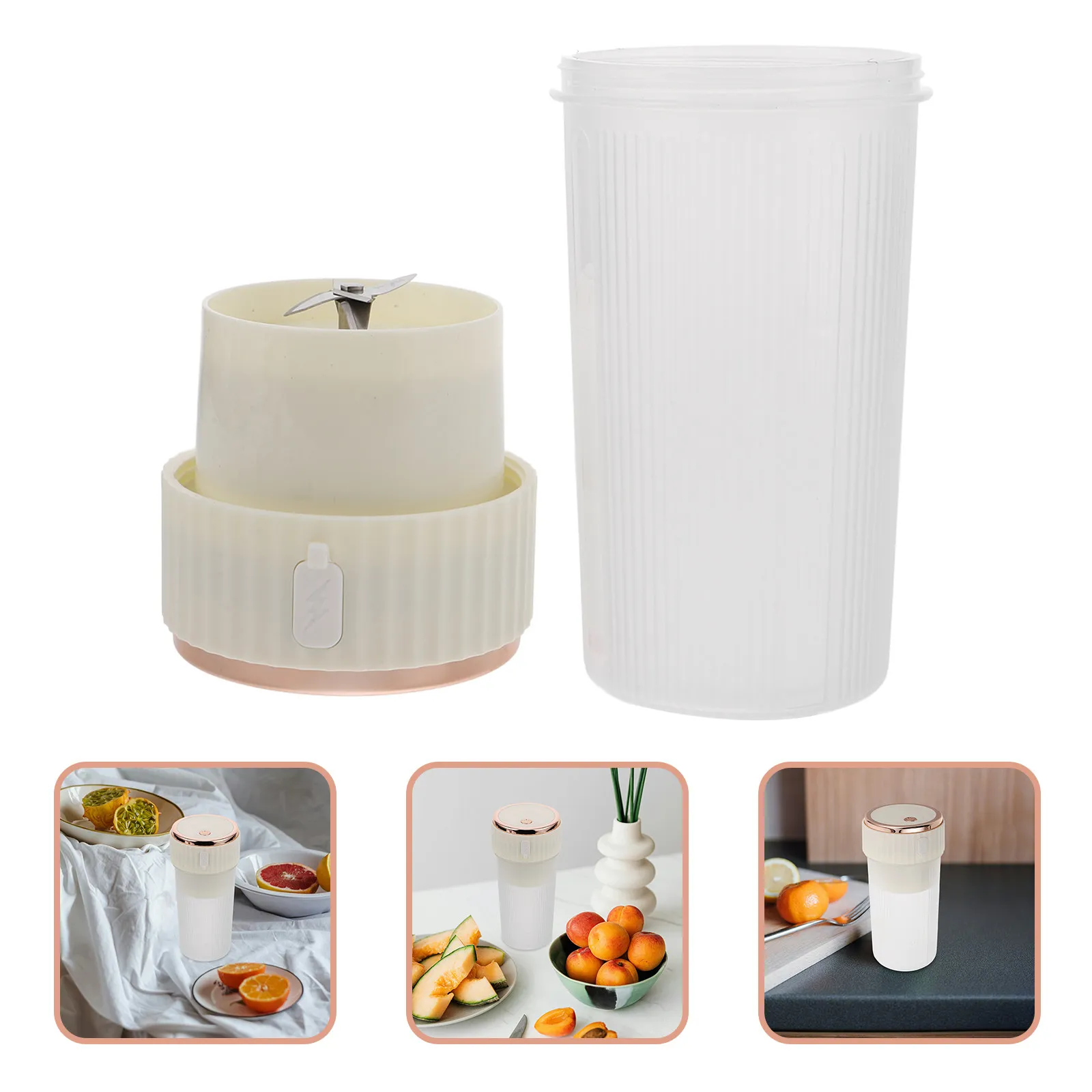 

Compact Portable Juice Cup Handheld Juicer Squeezer Multifunctional Design Automatic Operation Easy to Clean for Travel