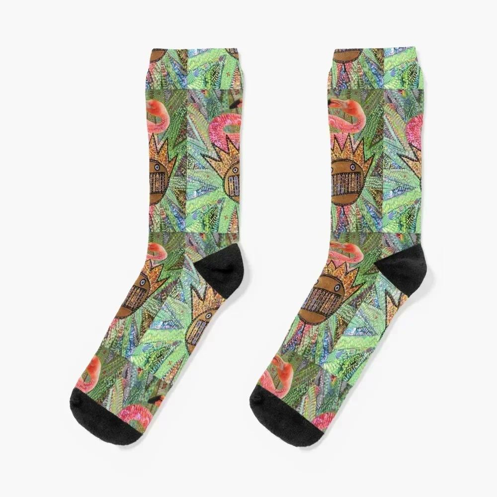 

Ween Boognish and Flamingo Socks bright garter man Stockings compression christmass gift Woman Socks Men's