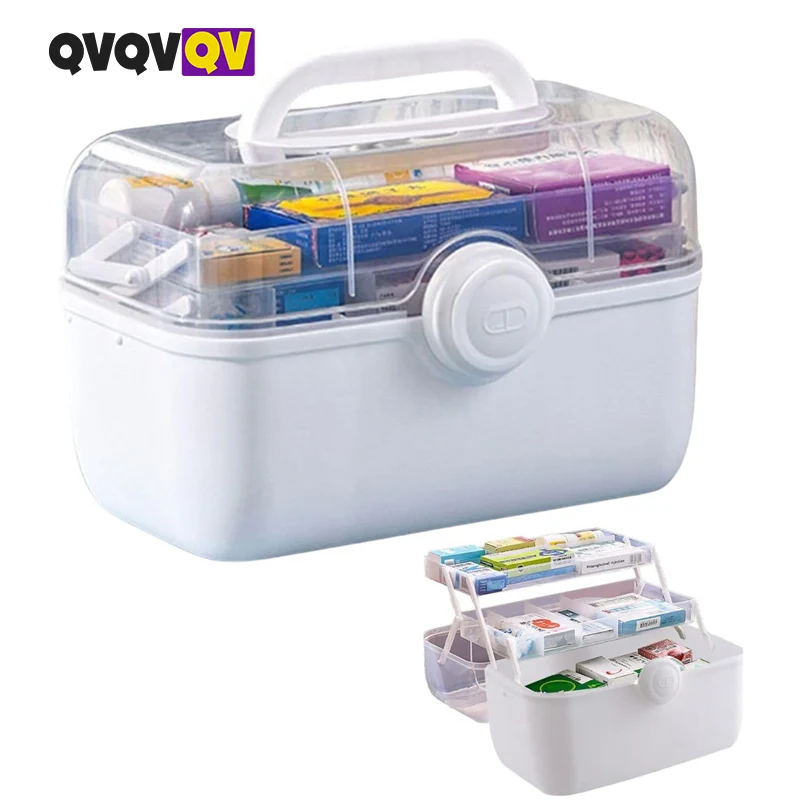 

1 шт. 3-слойные многофункциональные органайзеры для рукоделия и хранения, портативная коробка для снастей, складной чехол для инструментов для искусства и рукоделия, органайзер для шитья