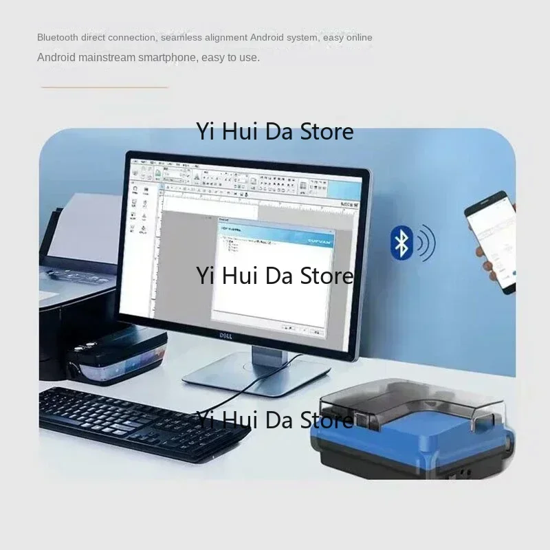 

Портативный термотрансферный принтер для маркировки труб из ПВХ LK280 с Bluetooth, для нанесения номеров на термоусадочные трубки