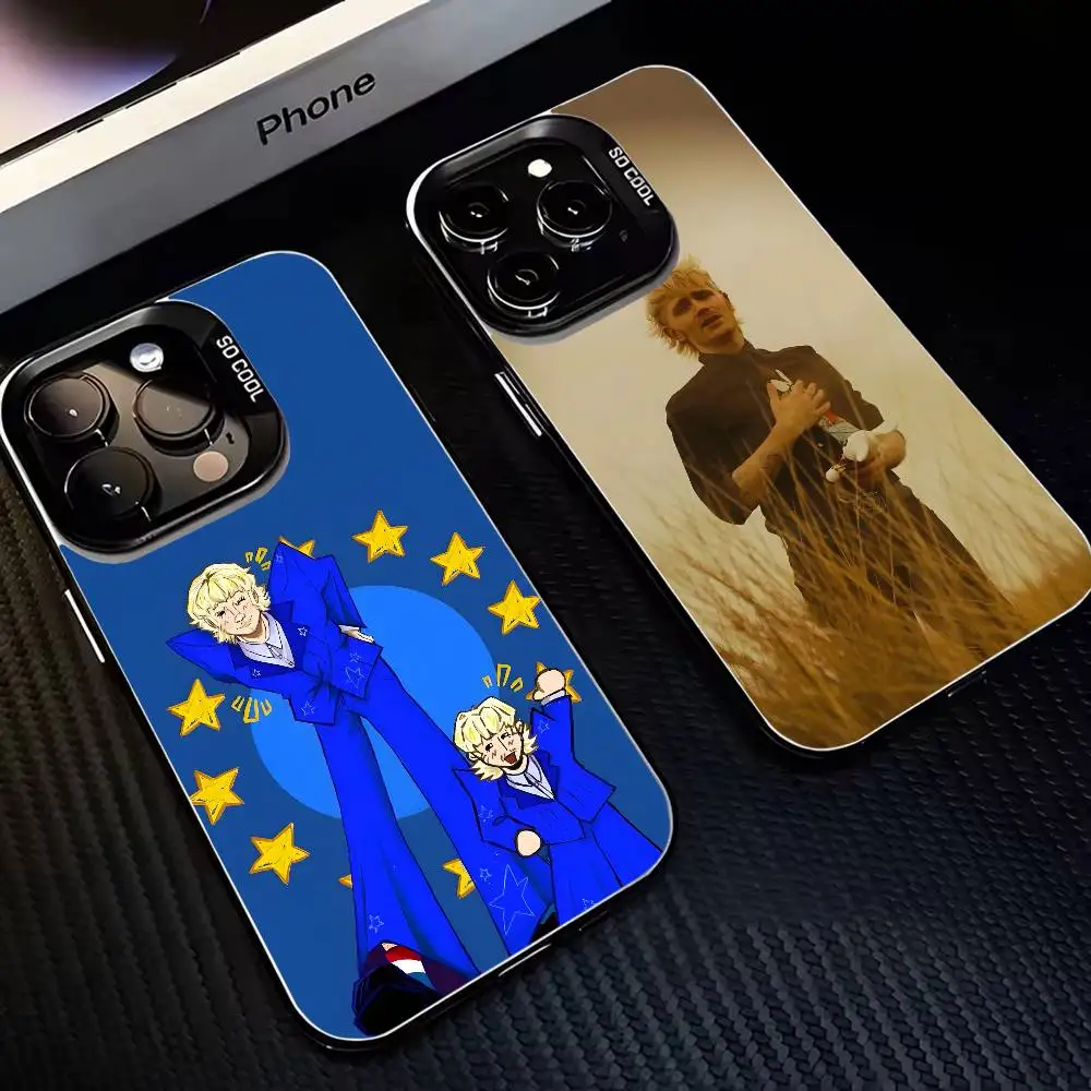 

I Love Joost Klein Phone Case For iPhone17,16,15,14,13,12,11 Plus,Pro Max Black Matte Shockproof Cover