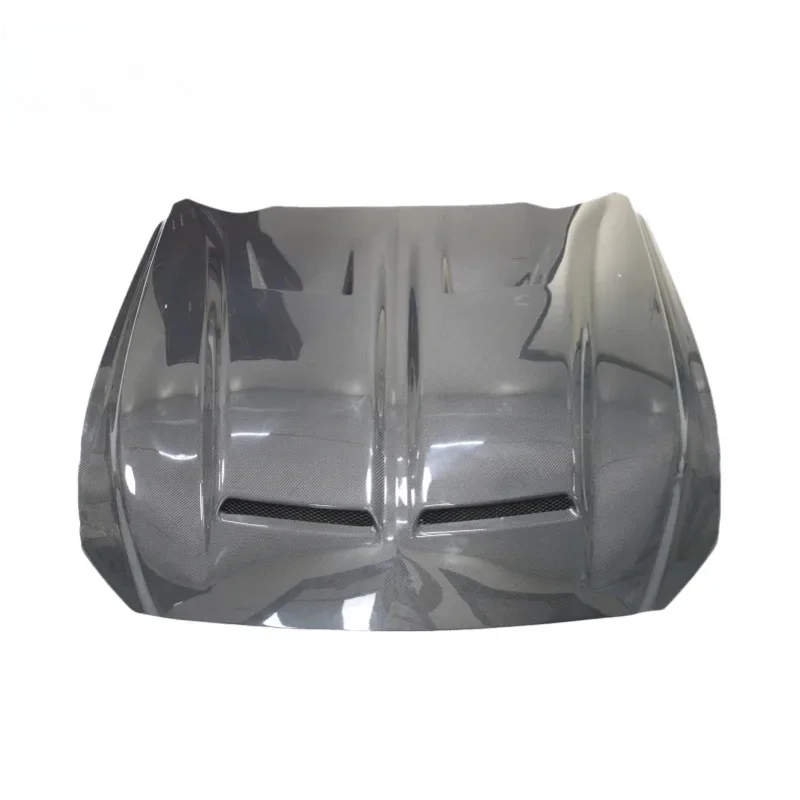 

For Ford Mustang 15-17 Super Snake Carbon Fiber Hood Bonnet Perfect Fitment