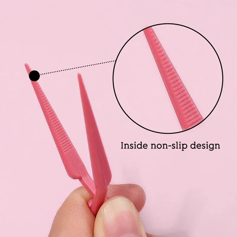 5/10 piezas Clip para uñas Clip de forma Clip de pintura a prueba de derrames Color mixto Clip de protección de pintura para evitar fugas Herramientas de uñas 5