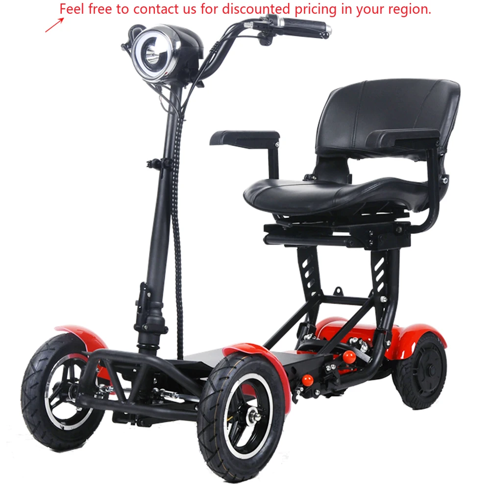 

Lightweight Lithium Battery Airline Approved Adult Folding Mobility Scooter Portable Electric Scooter