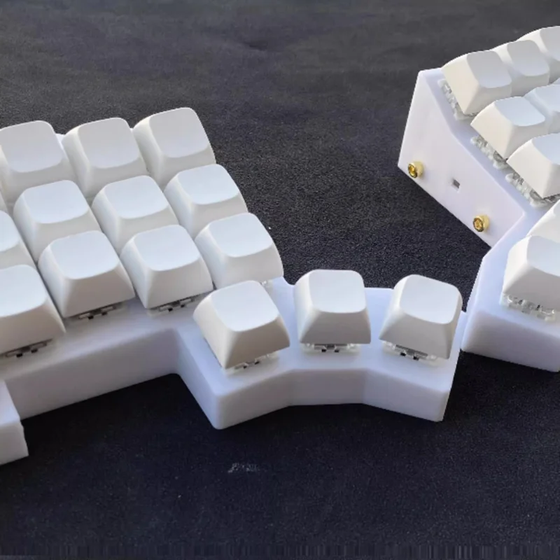 Corne 3D Split Keyboard Kit 2.4g Wireless Single Mode  Customized Hot Swap 3D Printing Vail Ergonomics Gaming Split Keyboards