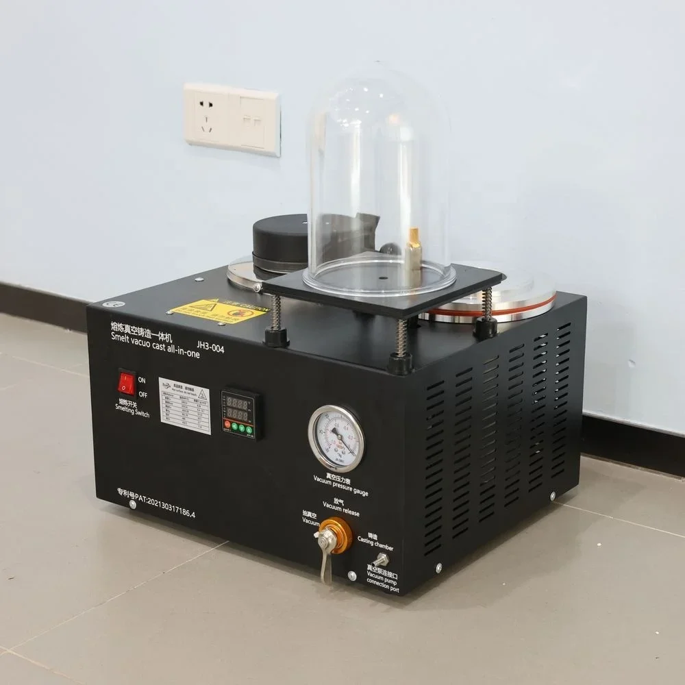 JH3-004 Tri-Function Casting Machine Industrial-Grade Metal Casting with Durable Shell and Precision Pressure Gauge Monitoring