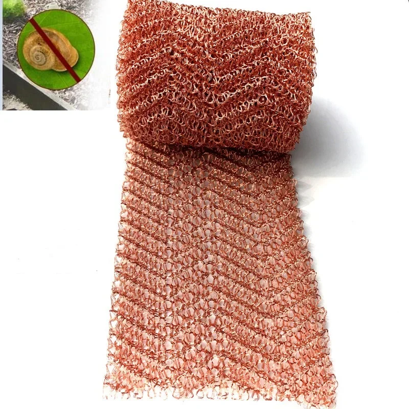 Copper Wire Mesh Signal Shielding Nets Anti-Snail Copper Wire Net Wire Pest & Rodent Net Copper Mesh Decor Garden Net