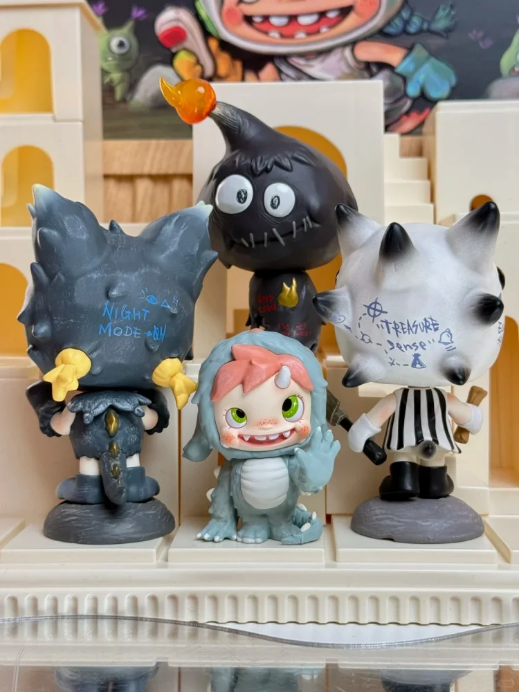 Original POP MART POLAR Monster Village Serie Saison 3 Blind Box Actionfigur Spielzeug Desktop-Dekoration Ornament Überraschungsgeschenk – Detail 3