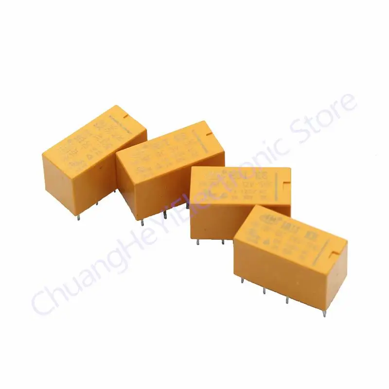 5PCS Coil DPDT 8 Pin 2NO 2NC Mini Power Relays PCB Type HUI KE HK19F HK19F-DC5V-SHG HK19F-DC12V-SHG HK19F-DC24V-SHG