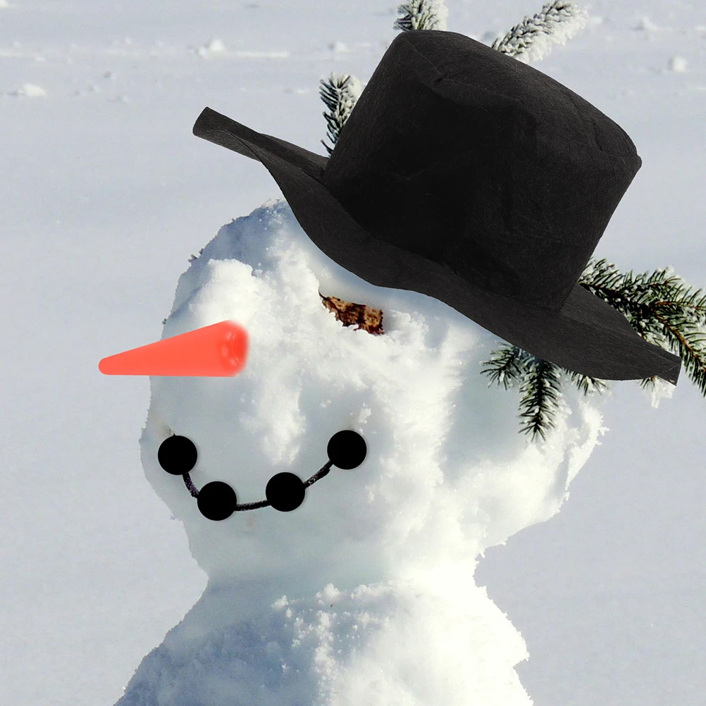 

1Set DIY Snowman Decoration Kit Christmas Snowman Dressing Props Creative Family Activity Outdoor Winter Fun Festive Prop