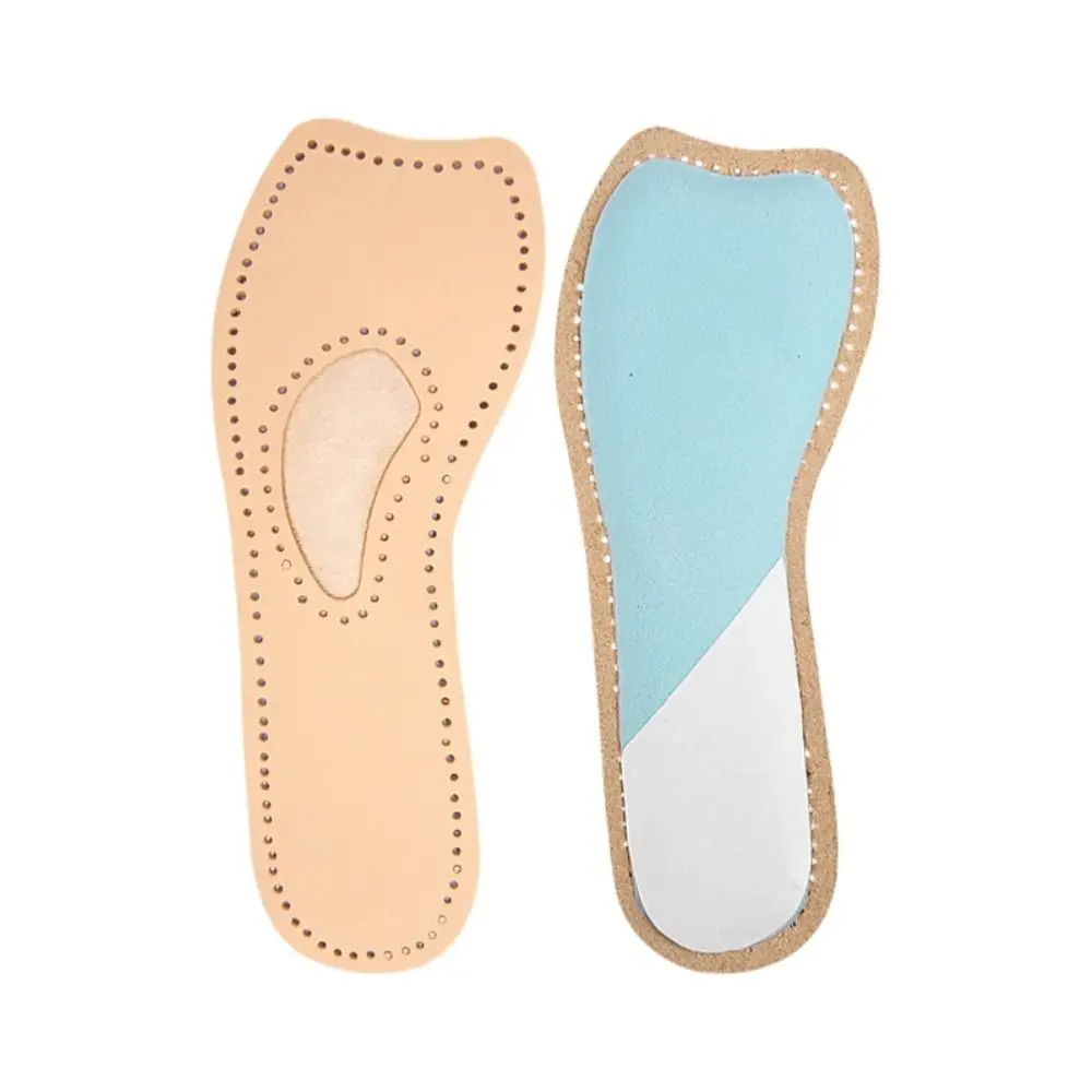 وسادة الحذاء صندل نسائي النعال جلد البقر عدم الانزلاق أحذية ذات كعب عالي النعال امتصاص الصدمات إكسسوارات الأحذية ملصقات الأحذية الوسادة