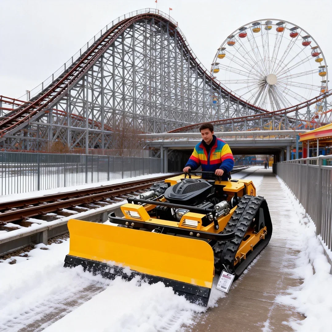 

Customized Anti-slip Track Lawn Mower - CE EPA Approved Powerful Weeding & Snow Removal Garden Tool