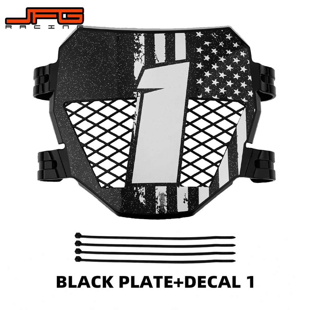 E-bike Front Plate Electric Dirt Bike Front Number Plate Universal For Yozma IN10 Tuttio Soleil 01 Sur-Ron Talaria Super73 Parts