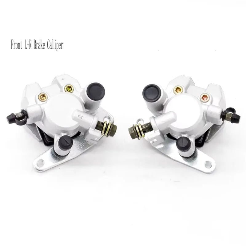 

【Price Drop !!】2Pc Motorcycle ATV Front L+R Brake Caliper For Yamaha ATV Quad Banshee Kodiak Grizzly YFM350 YFM400 YFM450 Raptor