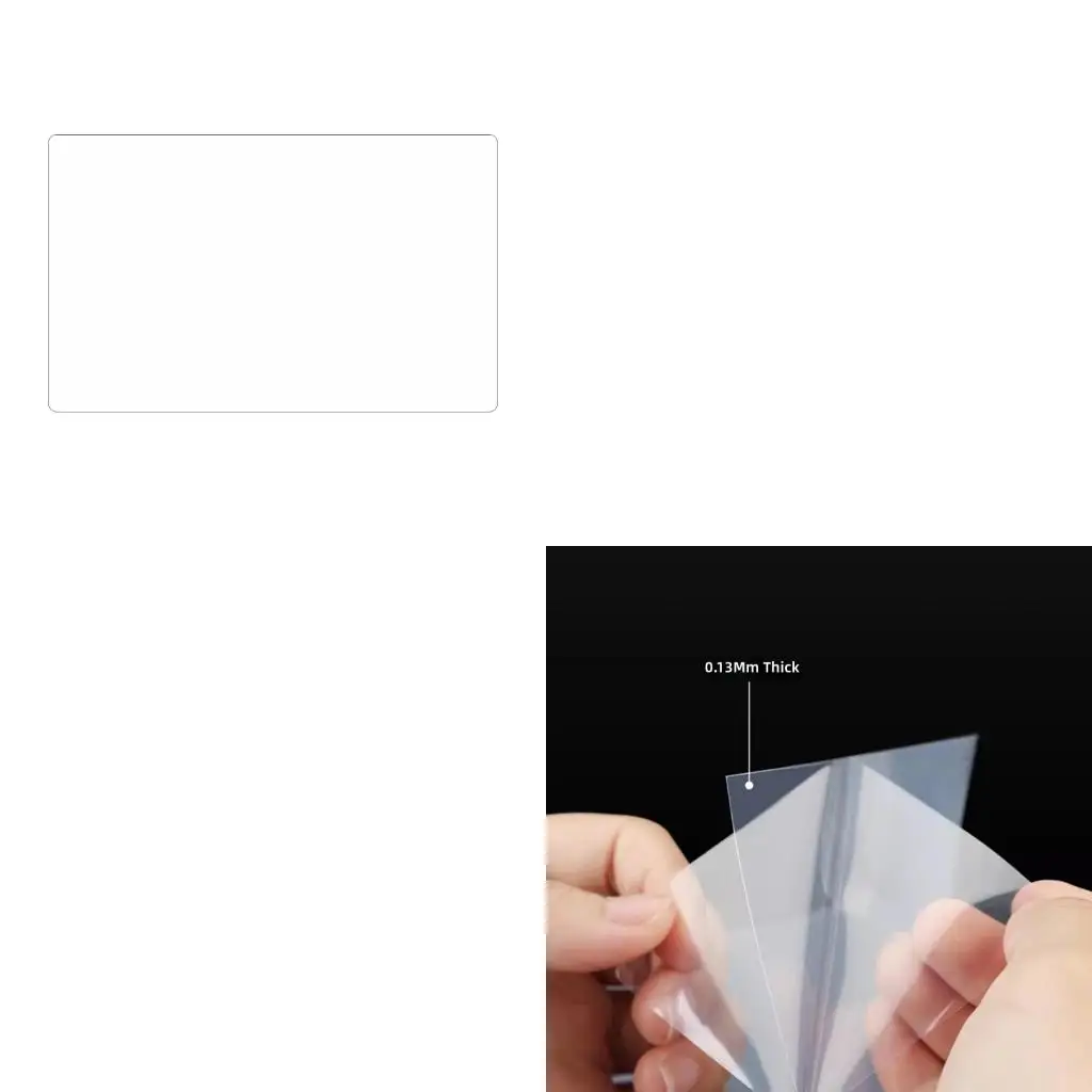 

Protective Screen Protector Film Scratch Resistance Dust Prevention Replacement for X1C P2S H2D H2S Accessories