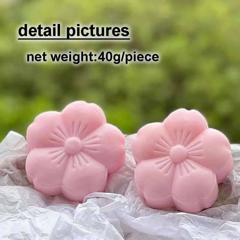 40g(1.41o.z) Cherry Blossom Aroma Soap Independent Box Personal Cleaning Appliance Care Foam Soap Hotel Family Travel Gift Pres