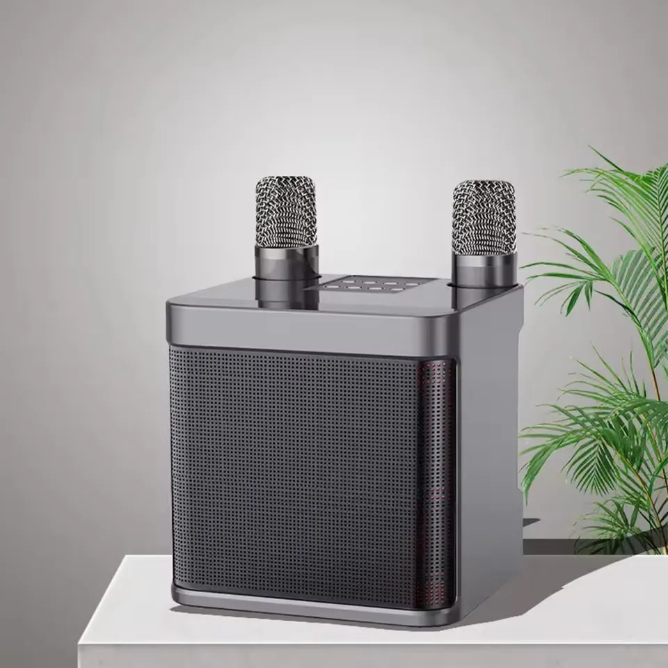 Portable Karaoke Bluetooth Wireless Speaker With Microphone 