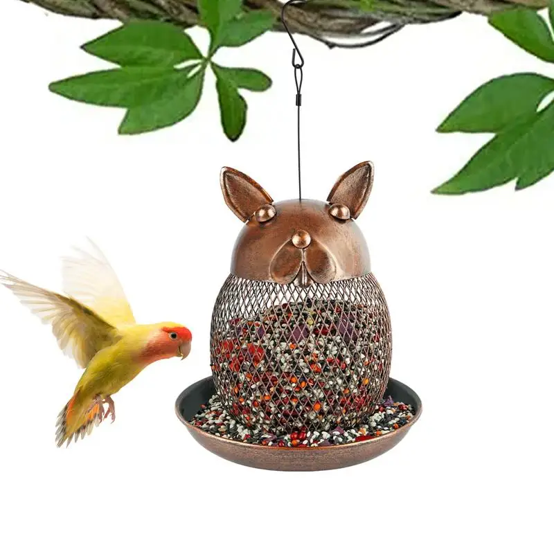 

Кормушка для домашних птиц, Надежная удобная металлическая Кормушка Для Колибри, съемная, для сада, 1 шт.