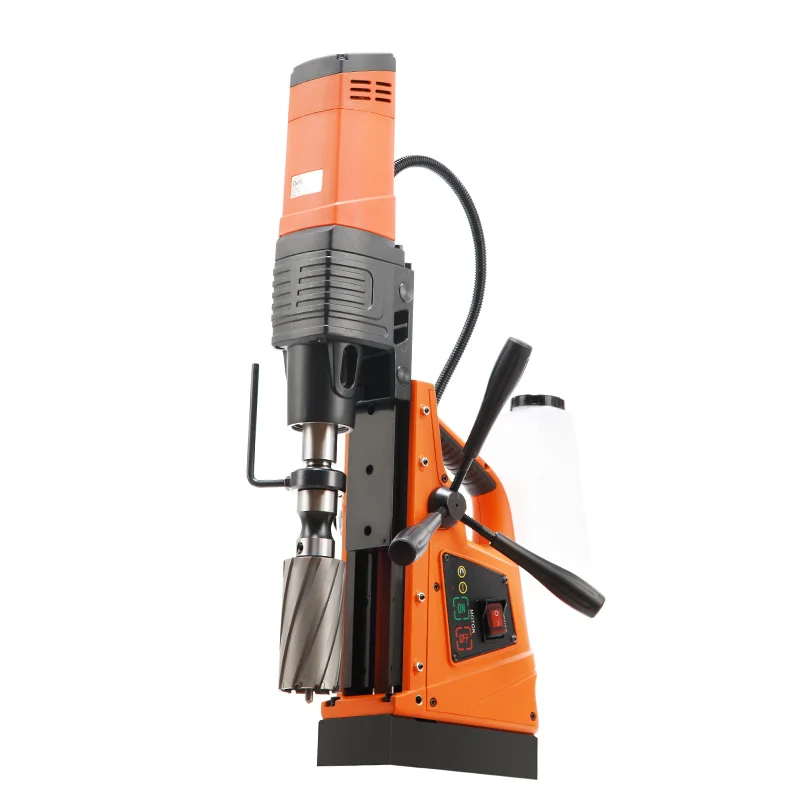 Small Size 60MM Magnetic Drilling Machine 1500W Ac Power Heavy Duty Brushed Motor Drill Press Slugger Magnetic Drill Bit Tool