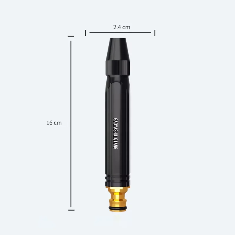 High Pressure Washing Water Gun Adjustable Nipple Type Portable Direct Spray Car Wash Nozzle Home Garden Shower Water Gun Tools image 6