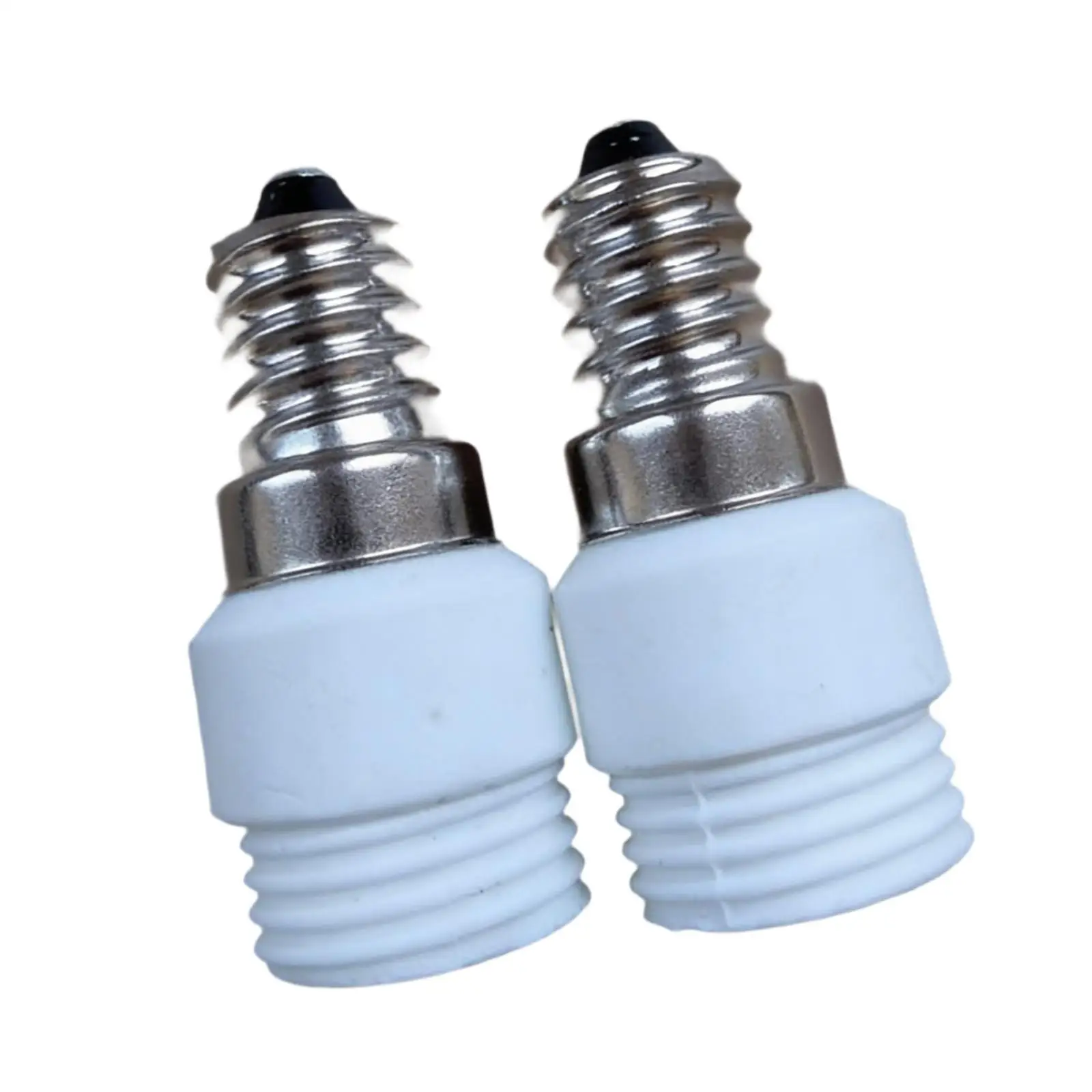 Portable Light Bulb Socket Adapter Metal Plastic Converter Easy Installation High Performance for Home Lighting