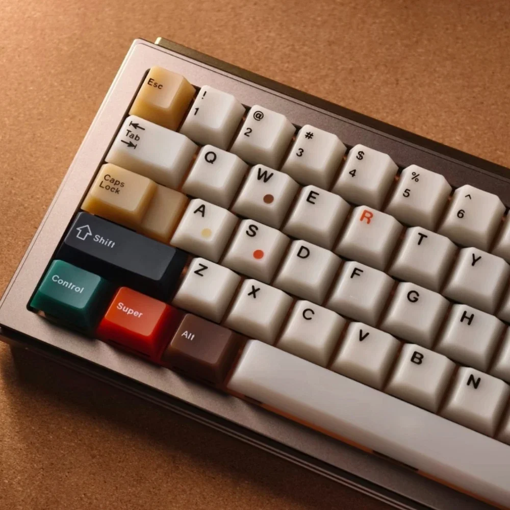 Mixed Lights Theme Keycap Set 187key PC Custom Jade Translucent Keyboard Cap Cherry Profile KeyCap für mechanische Tastaturkappe