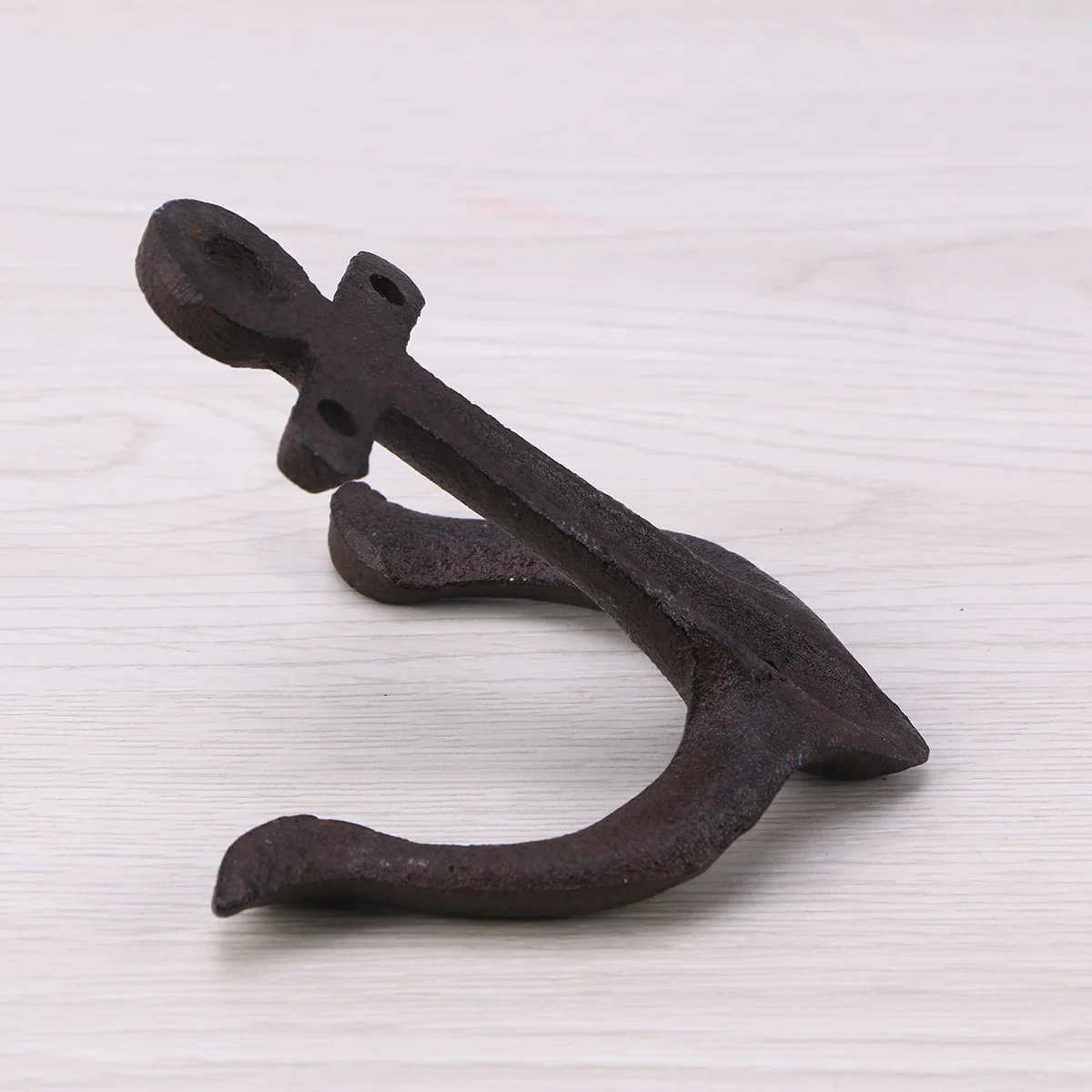 

Iron Wall Decor Anchor Shape Pendant Vintage Nautical Wall Hanging For Bedroom Indoor Outdoor Decoration Coffee Anchor Ornament