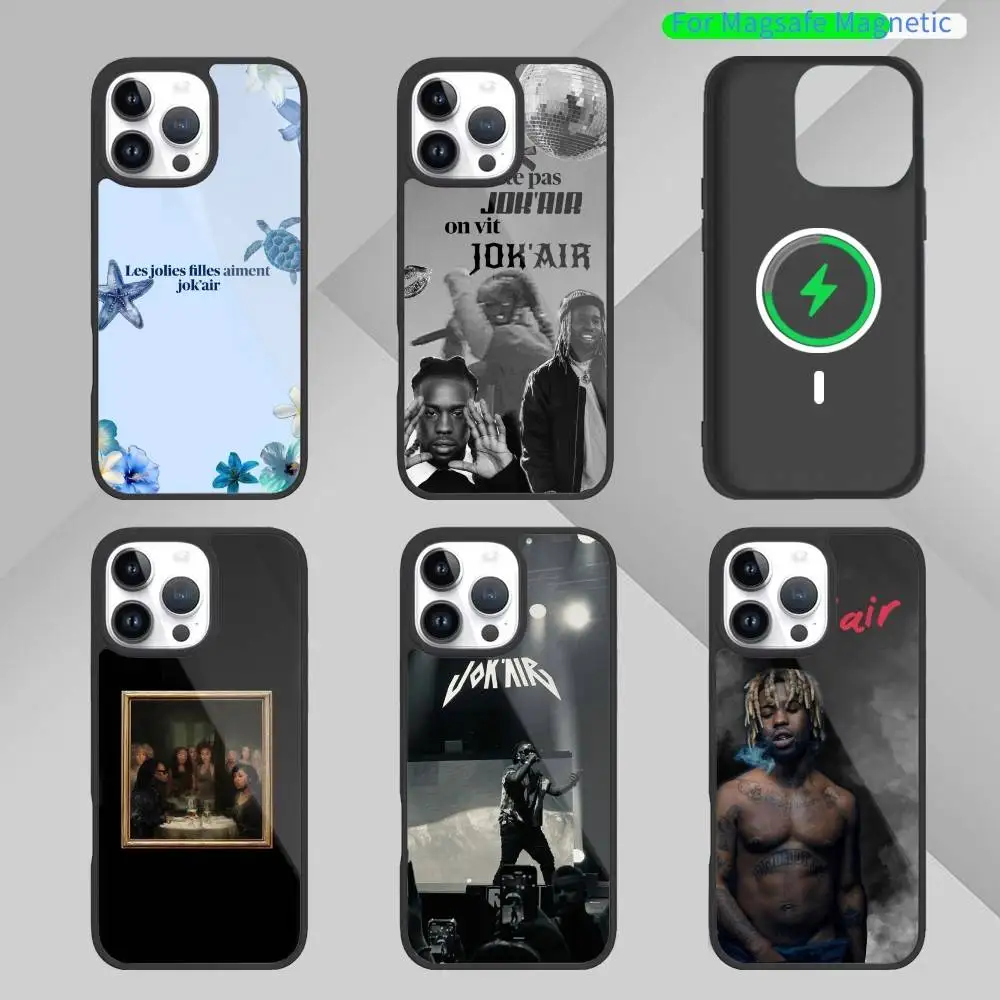 

J-JOK Air Les Jolies Filles Aiment J-Jokair Phone Case For iPhone17,16,15,14,13 Plus,Max Magnetic For Magsafe Wireless Charging