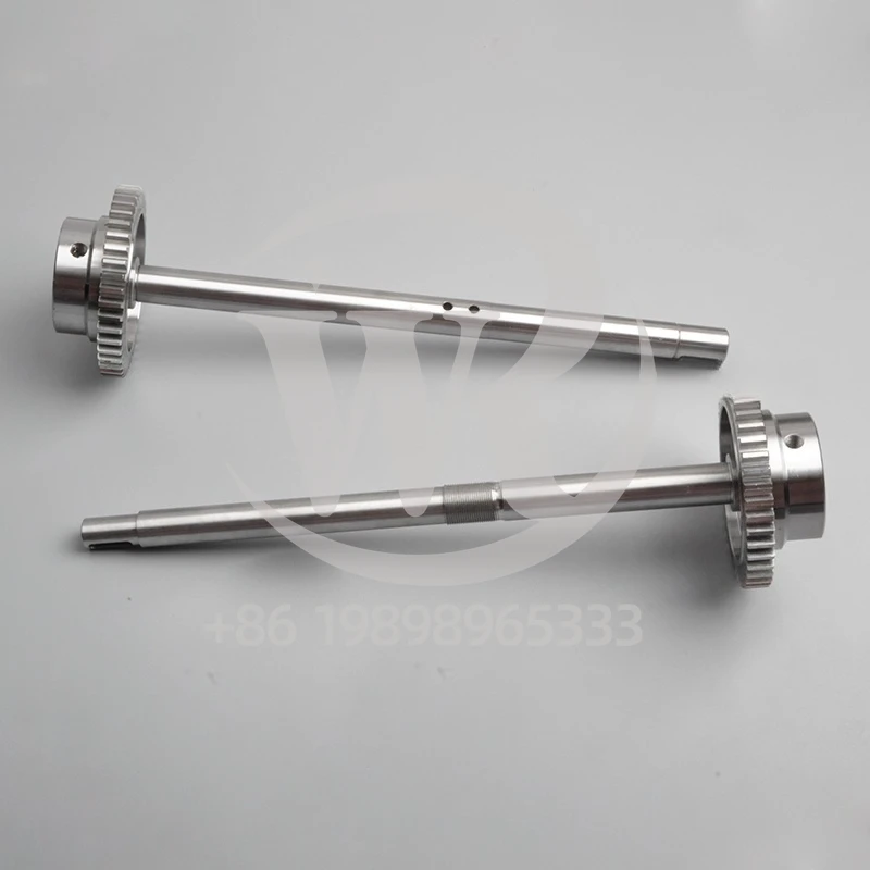 Heidelberg SM102 CD102 Screw Thread Water Roll Gear Shaft Head 44tooth Gear Axle S9.030.210F