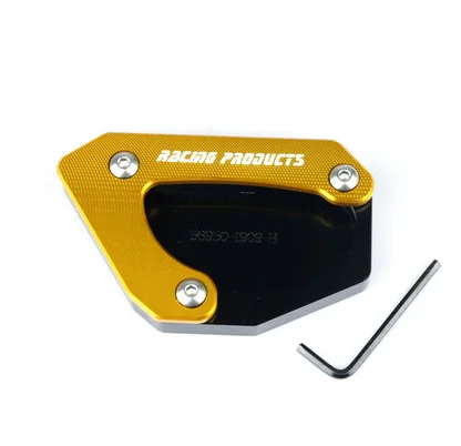 

For SUZUKI V-STROM 650 /XT VSTROM dl 650 DL650 V STROM650 2004-2020 2019 2018 2022 2021 Side Stand Enlarger Kickstand Plate Pad