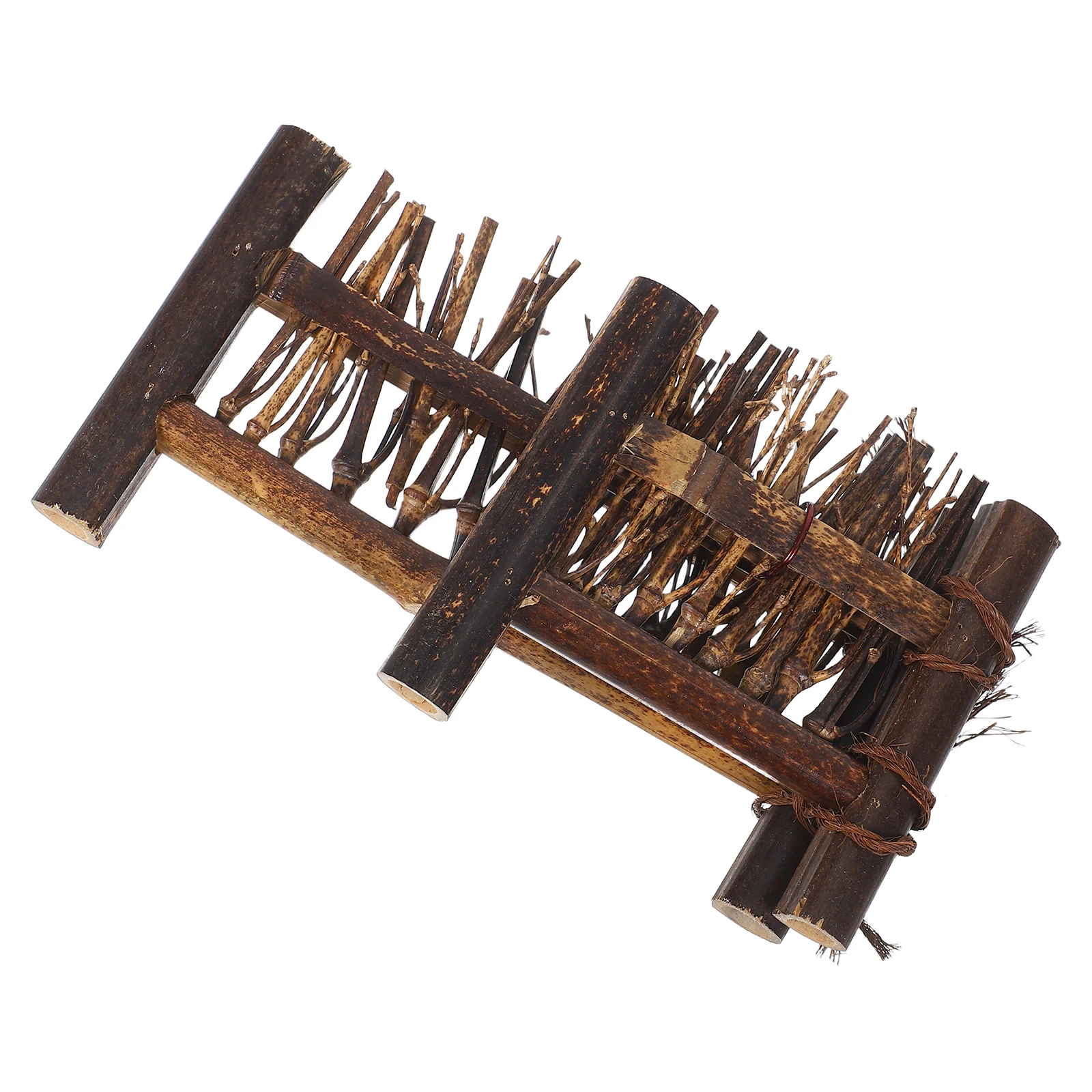 

24Cm Mini Fence Micro Landscape Bonsai Decoration Garden Ornament Fairy Garden Diy Craft Accessory Wooden Picket For Dollhouse