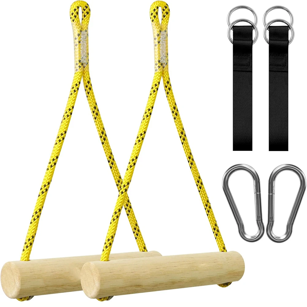 

FANDAO Pull-up grip bar Wooden Hangboard Portable Climbing Training Board Enhances Finger Grip Strength for Indoor Outdoor Use