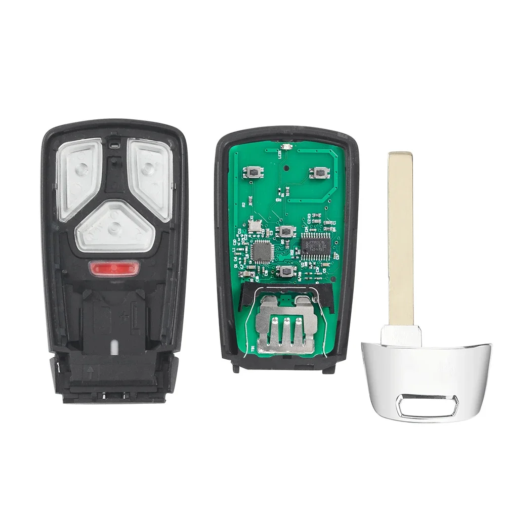 KEYYOU 315/ 434MHz 8S0 959 754 AL / 4M0 959 754 AK /AQ /AF /AJ / T 8S0 959 754 Chiave telecomando intelligente per Audi A3 TT R8 2016-2018