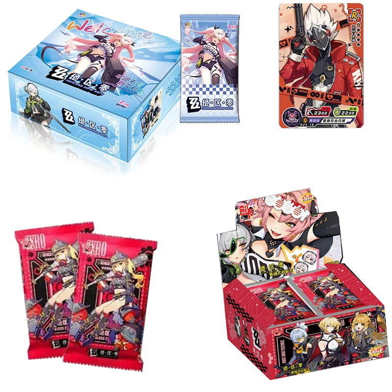 Zenless Zone Zero Premium Booster Box Trading Card Waifu Anime TCG 2025 Premium Box Sealed Gift 30 Pack
