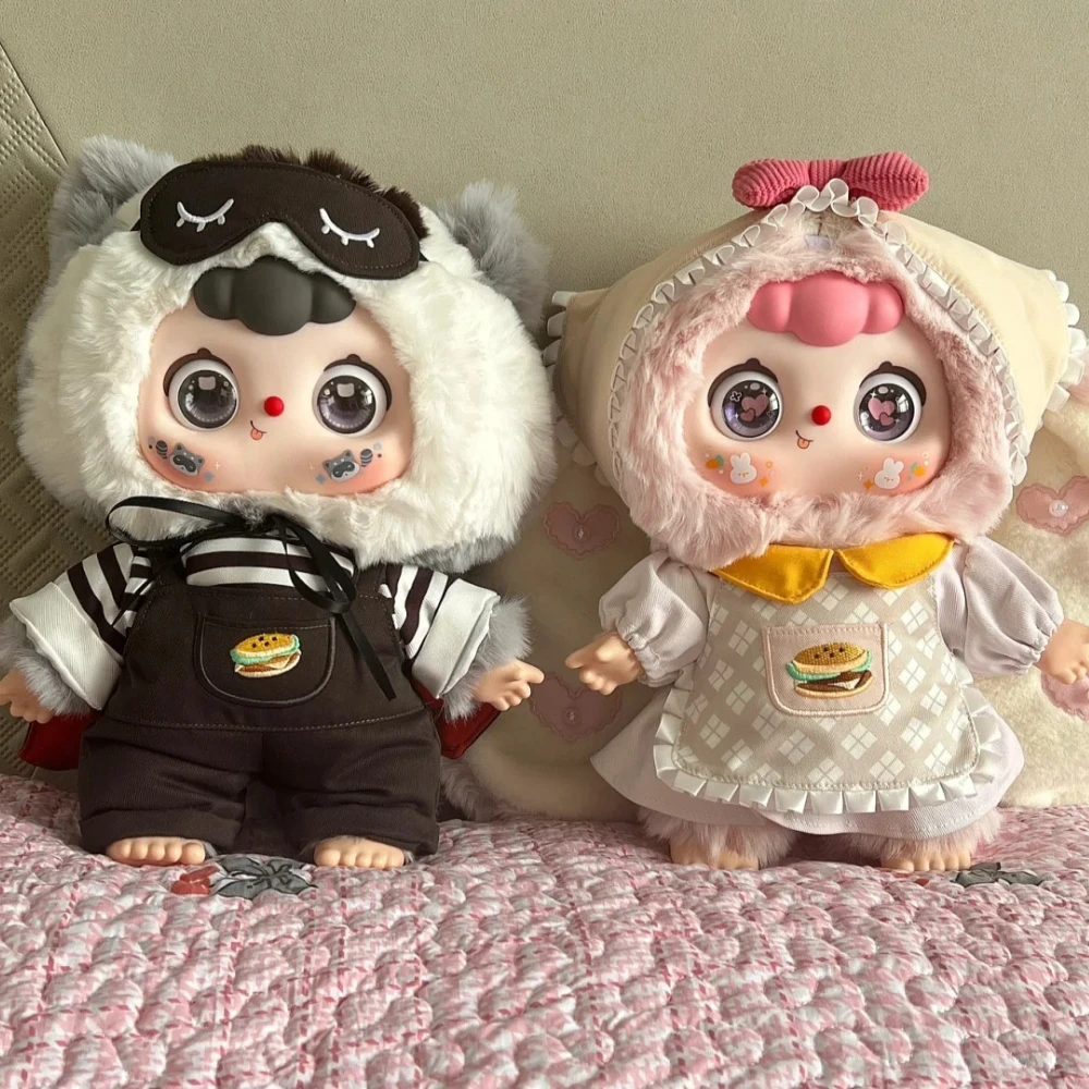 

DOUBAO Rongrong V2 Generation 400% Series Blind Box Kawaii Collectible Plush Vinyl Dolls Anime Figure Surprise Mystery Toy Gifts