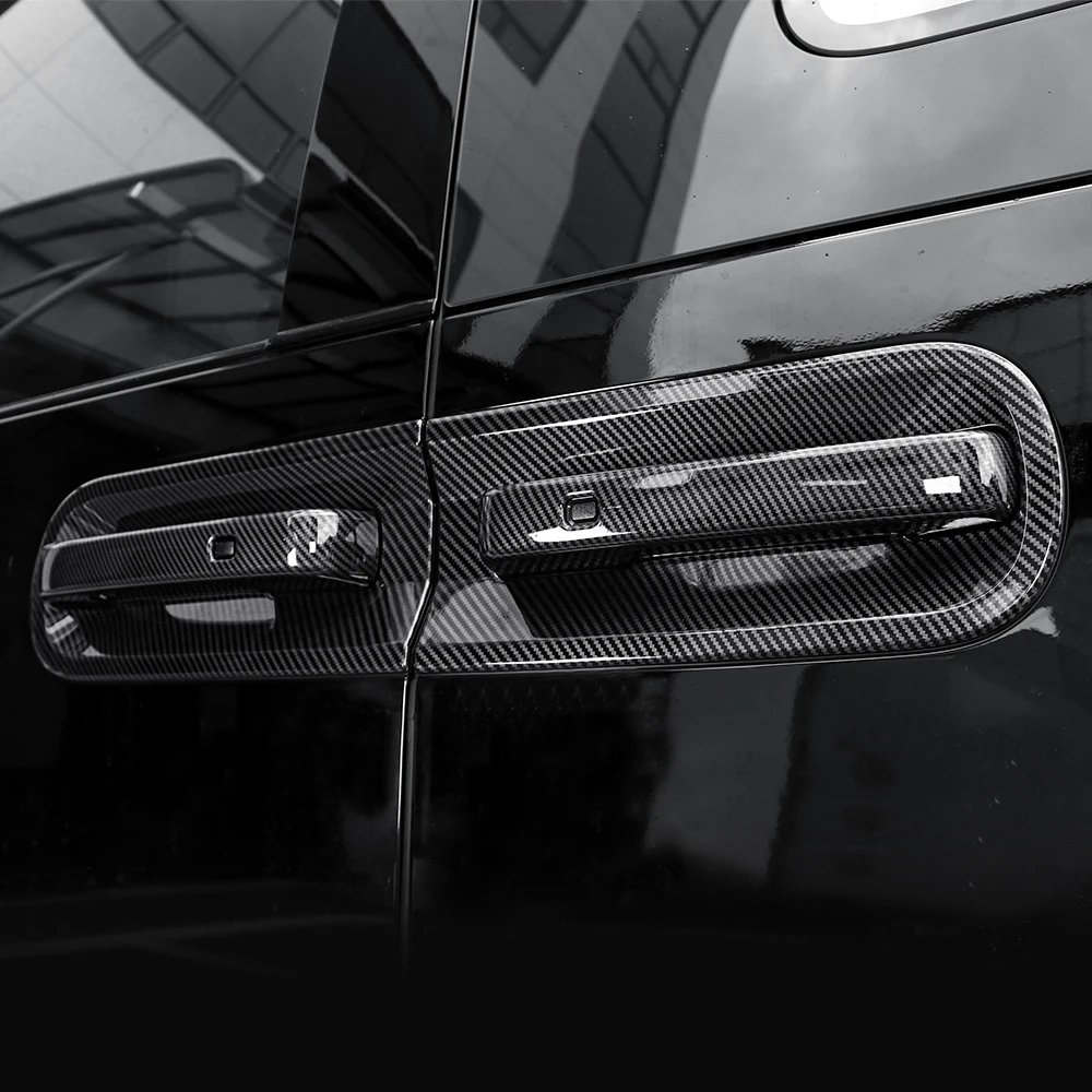 For Hyundai Staria 2021-2026 LHD/RHD ABS Exterior Door Handles Trim External Door Handle Frame Bowl Car Exterior Accessories