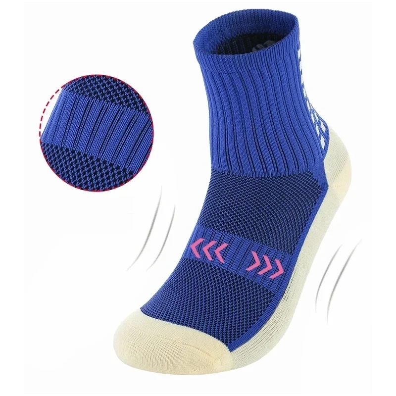 Professional Non-slip Football Socks Men Women Sports Socks Silicone Bottom Soccer Outdoor Sport Running Cycling Grip Socks