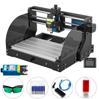 VEVOR CNC 3018 Pro Max 3 Axis 5500mW Router Kit 300X180X45mm GRBL Control With Offline Controller for Wood PVC Carving Milling