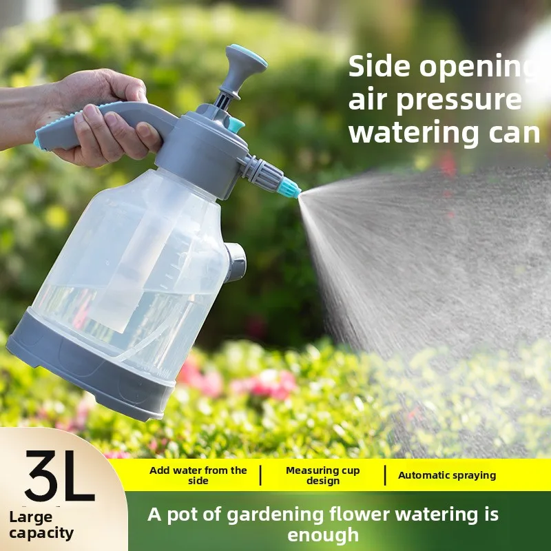 

3L flower watering spray bottle, thickened large water bottle, household pneumatic water bottle for cleaning and sweeping