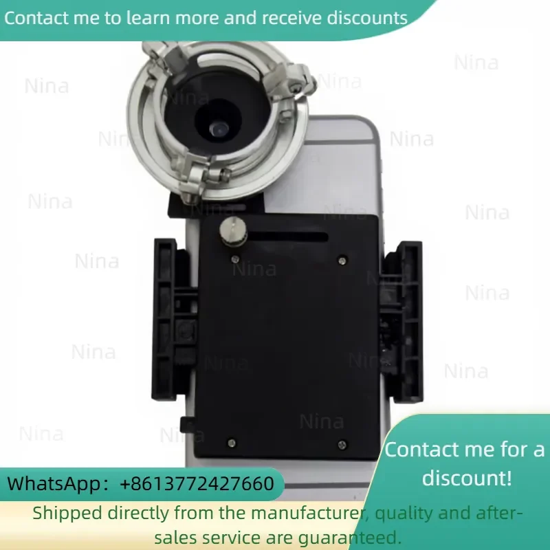 BL-600A Eyepiece Adapter for Smartphones Compatible with Slit Lamp Microscopes Enhances Image Quality