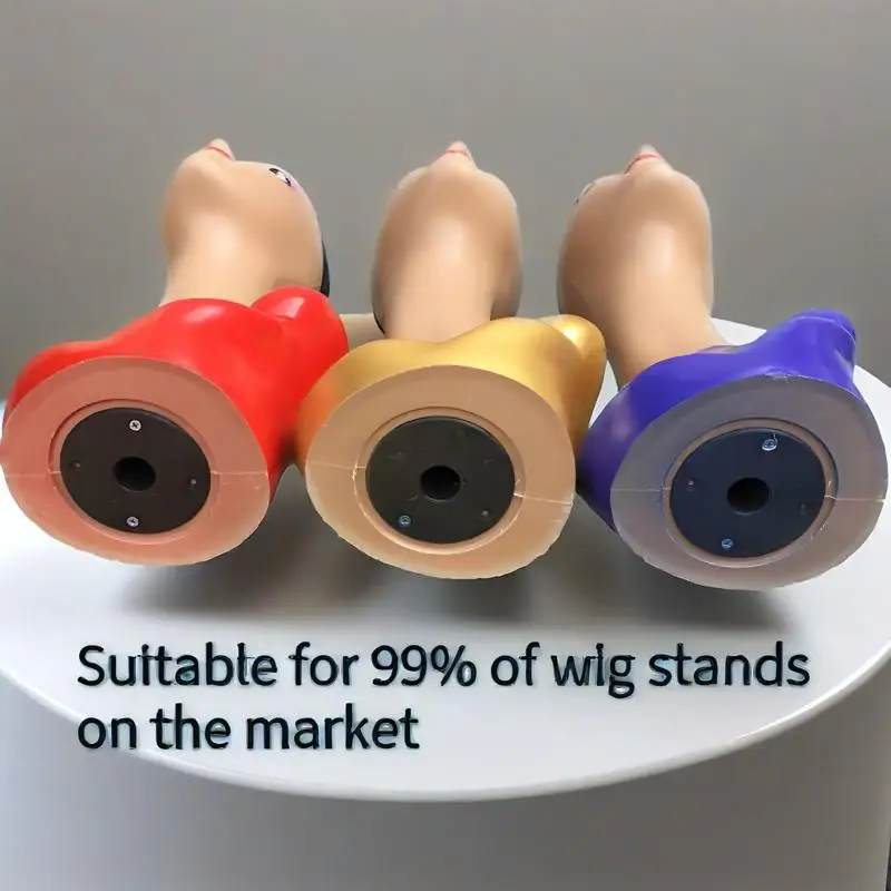 Vrouwelijke Mannequin Hoofd met Schouders ABS Oefenpop Hoofd Pruik Display Model voor Pruik/Kleding/Hoed Salon Dummy hoofd Met Oogschaduw