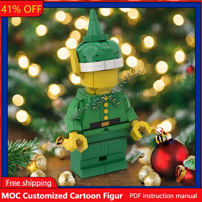 

792 PCS Customize Technology Up scaled Sant's Elf 40820 Building Block Model DIY Puzzle Assembly Toys For Children Festival Gift